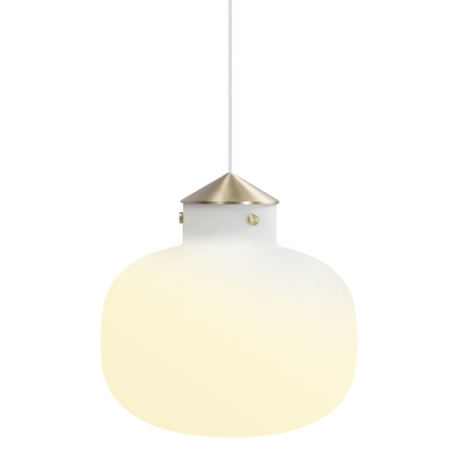 Prüfen Raito 30 oval Stift. Opalwh. Nordlux