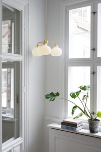 Raito 3-Arm-Stift. Opalweiß Nordlux small 0