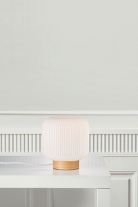 Milford Tischleuchte Esche/Opalweiß von Nordlux small 1