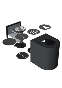 Canto 2 Wandleuchte Schwarz Nordlux small 4