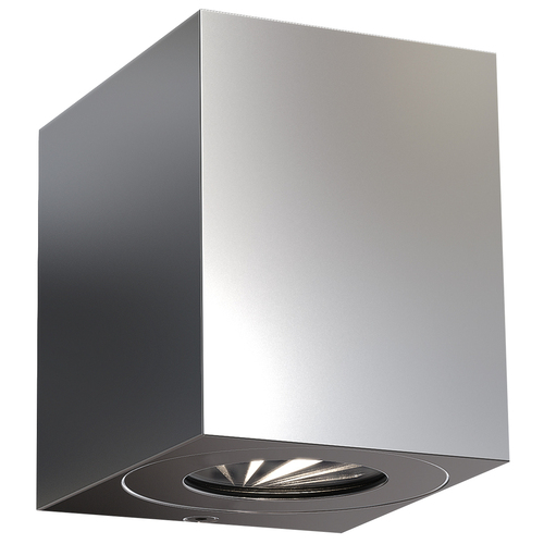 Prüfen Nordlux Canto Kubi 2 Außenwandleuchte Edelstahl LED 2x6W 3000K IP44