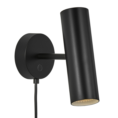Prüfen MIB 6 Nordlux (DFTP) Wandleuchte Schwarz GU10 Metall