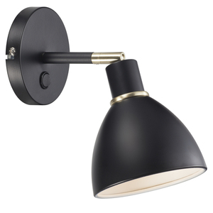 Nordlux Ray Wandleuchte schwarz aus Metall E14 25 W 63191003 small 2