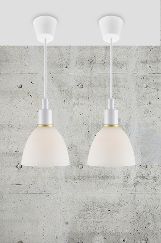 Prüfen Ray 2-Kit Opal White Nordlux Pendelleuchte