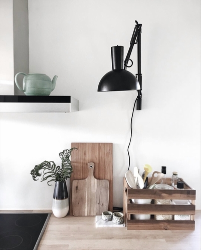 Prüfen Arki Tischleuchte/Lampe/Schirm Schwarz Nordlux