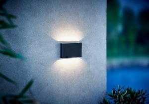 Kinver Wandleuchte Schwarz Nordlux small 0