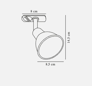 Spot Link Einfach weiß Nordlux small 2
