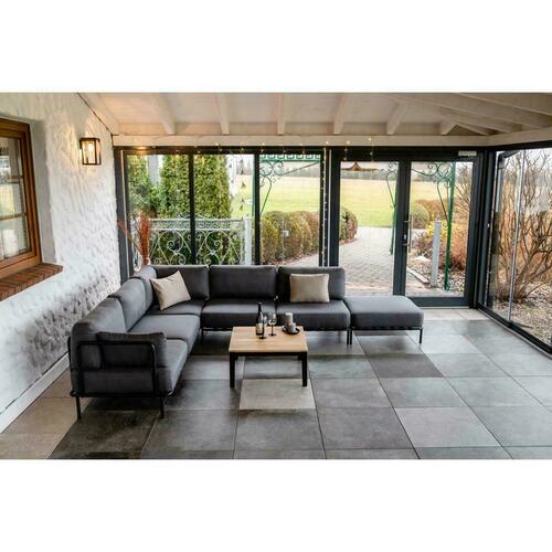 Prüfen Gartensofa SIT SIT Outdoor SLAVE Modul dunkelgrau 78 cm abnehmbarer Bezug
