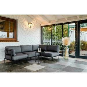 Gartensofa SIT SIT Outdoor SLAVE 3-Sitzer Dunkelgrau abnehmbarer Bezug small 4