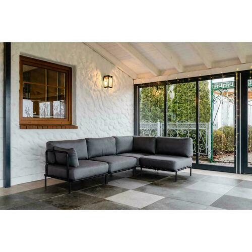 Prüfen Gartensofa SIT SIT Outdoor SLAVE 3 234 cm dunkelgrau mit Einzelmodul und PUF