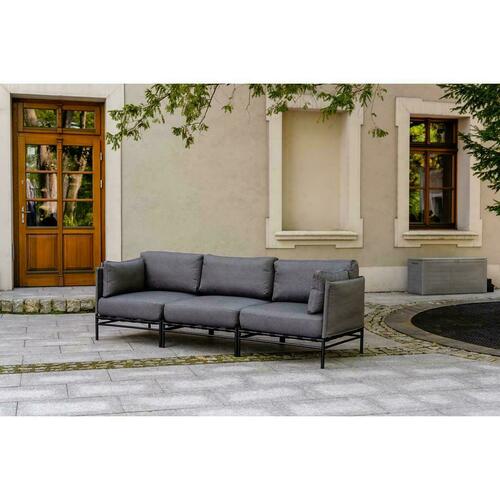 Prüfen Gartensofa Endmodul SIT SIT Outdoor DANDY Schiefer 54 Dunkelgrau