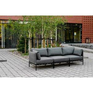 Gartensofa SIT SIT Outdoor DANDY 3-Sitzer dunkelgrau abnehmbarer Bezug small 4