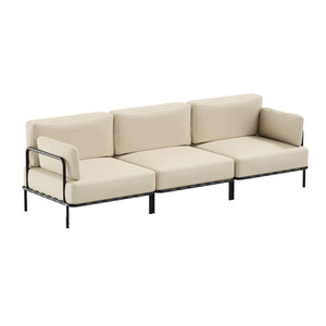 Gartensofa SIT SIT Outdoor SLAVE 3 Beige abnehmbarer Bezug 234 cm small 0