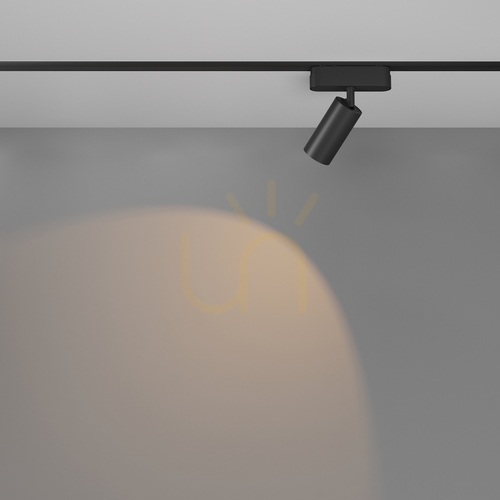 Prüfen Strahler für Magnet-Stromschiene Maytoni Focus LED Radity TR103-1-12W3K-M-B schwarz 3000 K