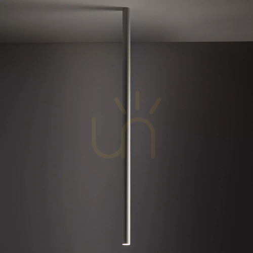 Prüfen Deckenaufbauleuchte Nowodvorski FOURTY XL 10898, Seidengrau, 110 cm, GU10 R35