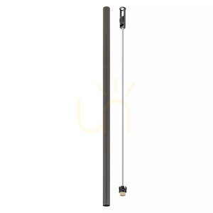 Deckenaufbauleuchte Nowodvorski FOURTY XL 10899 – Seidengraphit, 110 cm, GU10 R35 small 3