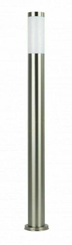Prüfen Wegeleuchte SU-MA Edelstahl Silber 110 cm E27 IP44 ST 022-1100