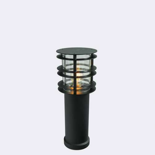 Prüfen Lichtmast Stockholm 1260 Schwarz 49cm 3000K Norlys