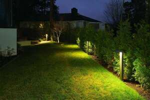 Wegeleuchte LED NORLYS Asker 1314BL schwarz 85 cm 3000K IP65 small 2
