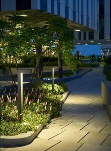 Wegeleuchte LED NORLYS Asker 1314BL schwarz 85 cm 3000K IP65 small 3