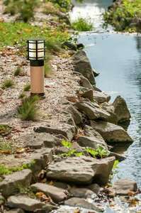 Lichtmast Stockholm 1439 schwarz 9005 49cm 8.5W 3000K Norlys small 3