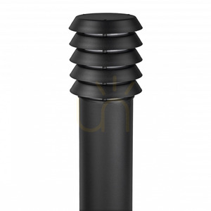 Pollerleuchte Norlys Alta 1477BL mit LED-Lampe E27 5,9 W 2700 K, 49 cm, schwarz RAL 9005 small 4