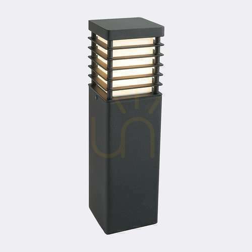 Bollard Light NORLYS HALMSTAD 1489GR Graphite LED 8.5 W 3000 K 49 cm IP65