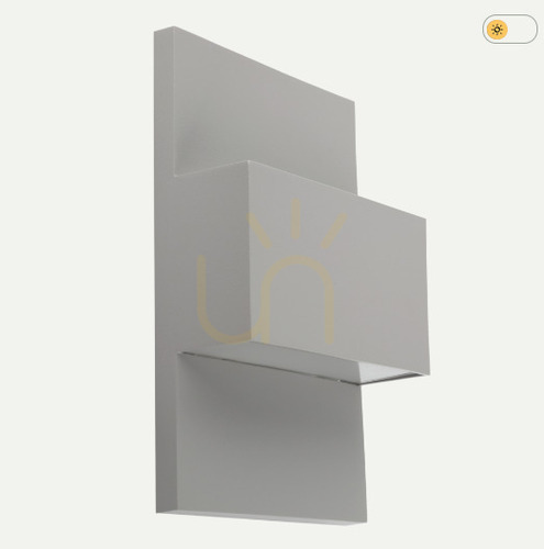 Prüfen Außenwandleuchte GENEVE 1879 Aluminium 9006 8,3W 3000K Norlys