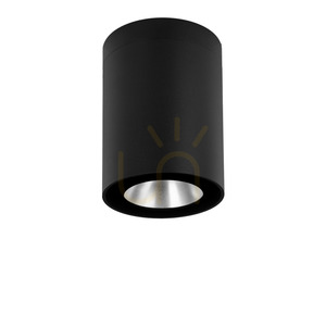 NIDAROS Außendeckenleuchte 2124BL 8,5W 4000K - Schwarz RAL 9005 - NORLYS small 0