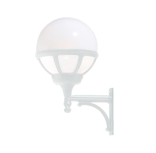 Prüfen Außenwandleuchte BOLOGNA 3026W Weiß E27 LED 9W.