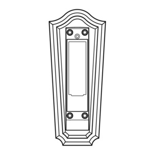 Norlys 3050BL Wandmontageplatte, 23 × 9,5 cm small 0