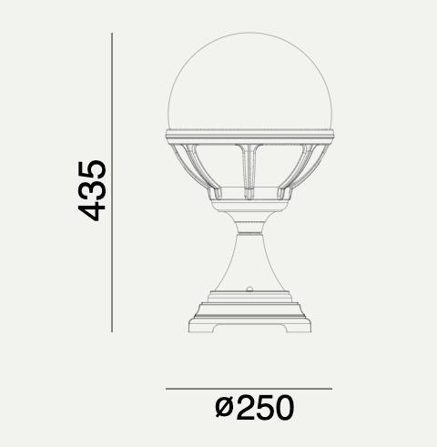 Prüfen Bologna 312 Weiß E27 Led 9W