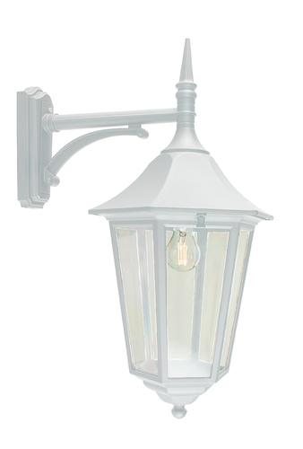 Prüfen Außenleuchte NORLYS Modena Big Weiß E27 LED 9W 381WH