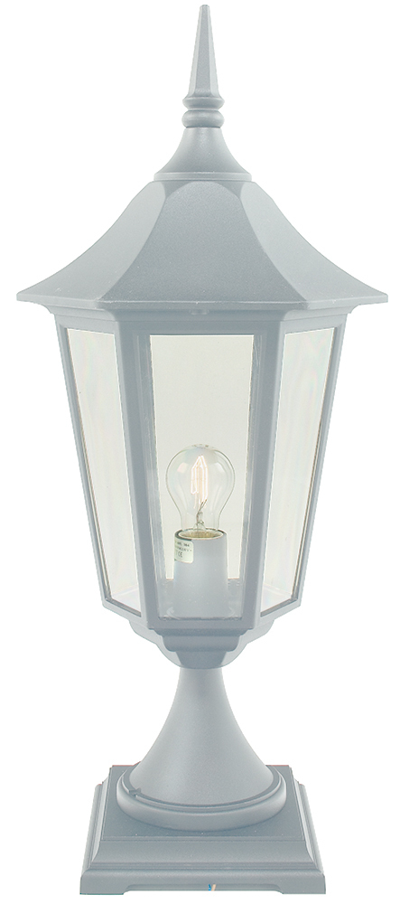 Stâlp de iluminat Norlys Modena Big 384WH alb E27 73,5 cm