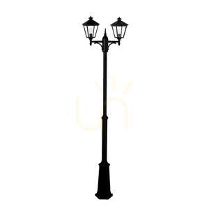 NORLYS LONDON Gartenlaterne 482BL schwarz IP54 2×E27 small 1