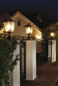 London 484 Schwarz E27 Led 9W small 2