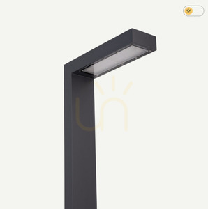 NORLYS Asker Pole 5126GR LED-Mastleuchte graphit, 18 W, 4000 K, 216 cm small 1
