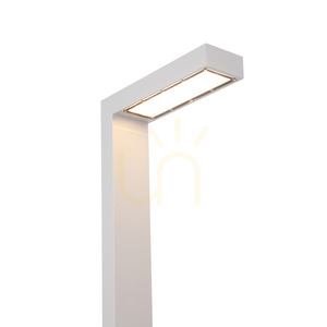 LED-Mastleuchte Asker Pole Pro 5162AL, 216 cm, 8,5 W, 4000 K, hellgrau RAL 9006 – NORLYS small 2