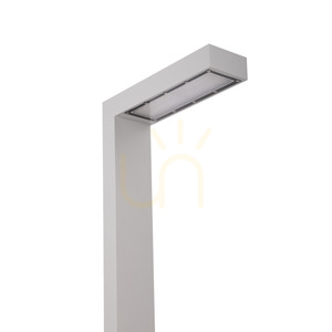 Mastleuchte Asker Pole Pro 5200AL Hellgrau LED 19,5W 3000K DALI2 350 cm NORLYS small 3