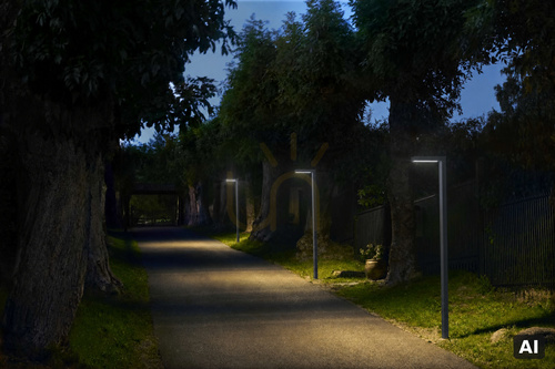 Prüfen NORLYS Asker Pole PRO 5205GR Mastleuchte, Graphit, LED 19,5 W, 4000 K, 350 cm