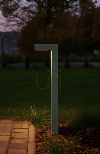 Prüfen Pollerleuchte NORLYS Asker Pro 5217AL Aluminium 55 cm LED 7,7W 4000K IP65