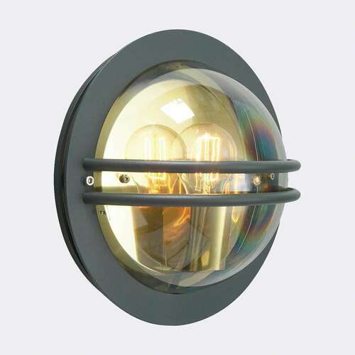 Prüfen Bremen 638 Schwarz Led 10W 3000K Milky Lampenschirm Eei E