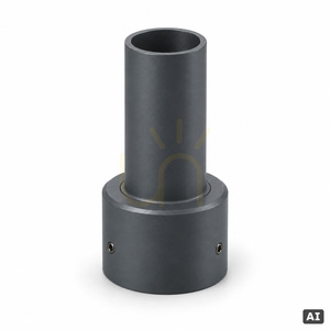 Reduzierstück NORLYS 7665GR Ø60/Ø76 mm für Nice-Leuchten und Lamppost-Mast 3005, graphit small 2