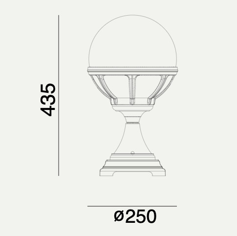 Prüfen Bologna 313 Weiß E27 Led 9W