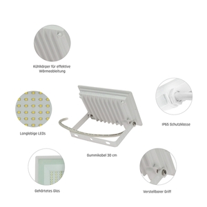 Noctis Lux 3 Flutlicht 30 Ww 230 V Ip65 150x110x27 Weiß small 8