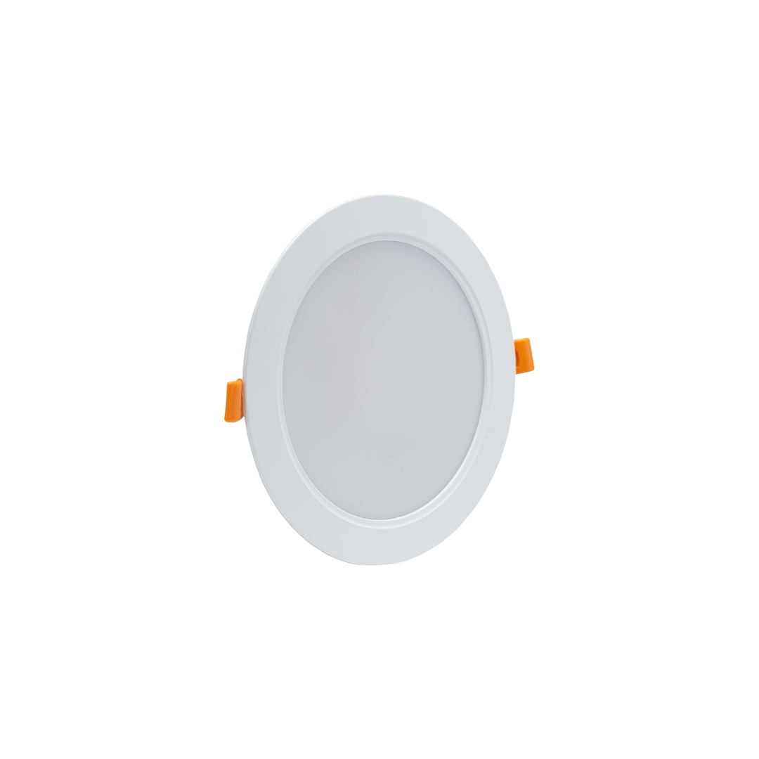 Aussicht Dure 3 Downlight 18 W Cw 230 V 110st Ip54 Ik06 170x34 Weiß Rundes Netzgerät Integriert Dure 3 Downlight 18 W Cw 230 V 110st Ip54 Ik06 170x34 Weiß Rundes Netzgerät Integriert