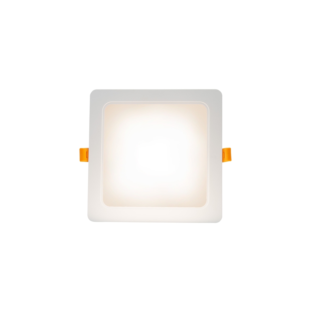 Aussicht Dure 3 Downlight 18 Ww 230 V 110st Ip54 Ik06 170x170x34 Weiß Quadratisch Integrierte Stromversorgung Dure 3 Downlight 18 Ww 230 V 110st Ip54 Ik06 170x170x34 Weiß Quadratisch Integrierte Stromversorgung