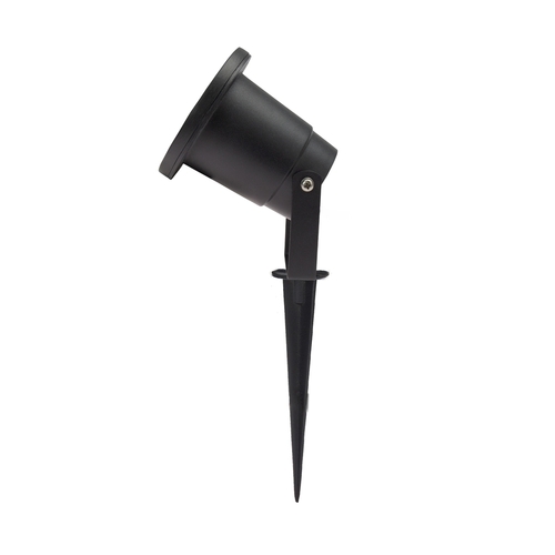 Prüfen Flori Gu10 Alu 250 V Ip65 98x145mm Schwarz angetrieben, beweglich