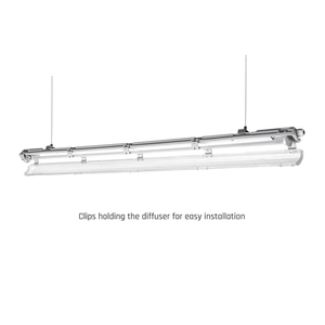 Limea Led Röhre Slim Hermetic G13 1x120 250 V Ip65 1310x65x63 Mm Gray small 12