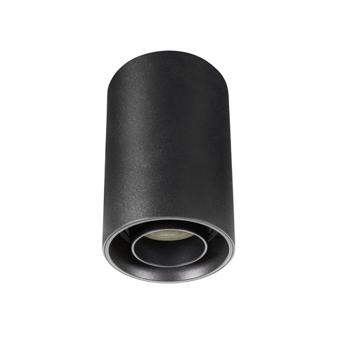 Prüfen Chloe Gu10 Spot Aufputz Gu10 250 V Ip20 80x130mm Schwarz Rund Beweglich